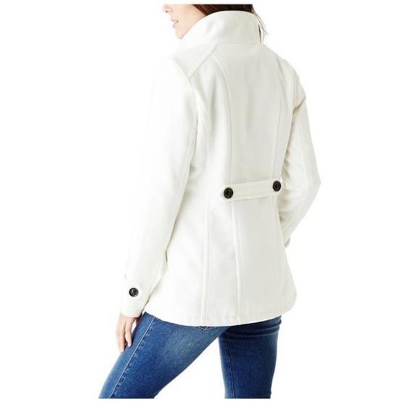 Guess Norine White Peacoat - Picture 6 of 6